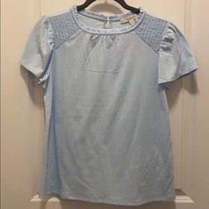 Baby Blue Blouse